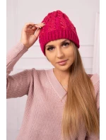 Dámska čiapka Kalina K362 fuchsiová