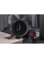 HUGO Lit For Him Pánske hodinky čierne 1530343 + BOX HUGO Lit For Him Pánske hodinky čierne 1530343 + BOX