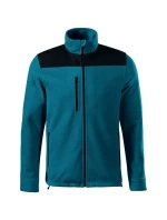 Efekt fleece unisex petrol