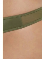 Dámske tangá QF6816E 0SR khaki - Calvin Klein Dámske tangá QF6816E 0SR khaki - Calvin Klein