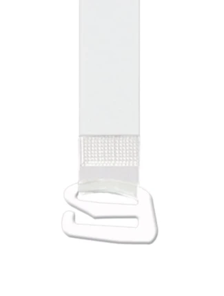 Silikónové remienky Julimex RT-104 16 mm biely kov