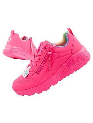 Detské športové tenisky Skechers Uno Lite pink pohodlné Detské športové tenisky Skechers Uno Lite pink pohodlné