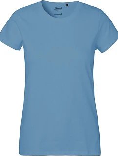 Neutral O 80001 Dámske tričko z hrubej bio bavlny 77.8001 dusty indigo