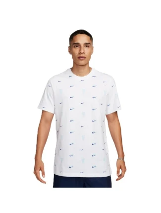 Dámske tričko M FQ8036-100 bielo-modré - Nike