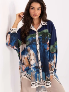 Košeľa s dlhým rukávom model 218393 Rue Paris