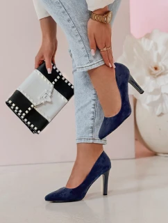 Dámske podpätky LUWINA blue FashionStreet ZY0728