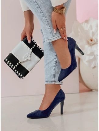 Dámske podpätky LUWINA blue FashionStreet ZY0728