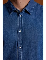 NEOBLU Bennett Pánska džínsová košeľa 24.4796 stone wash NEOBLU Bennett Pánska džínsová košeľa 24.4796 stone wash