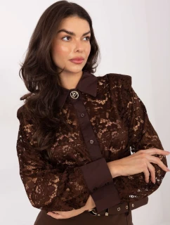 Košeľa IT KS 21999.50 hnedá