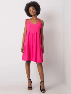 Šaty RO SK 2570.19 tmavo ružová