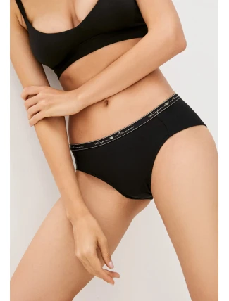 Dámske vysoké nohavičky 164520 1A223 - 00020 - Čierna - Emporio Armani