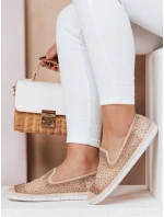 Dámske zlaté espadrilky SHINE FashionStreet ZY0061 Dámske zlaté espadrilky SHINE FashionStreet ZY0061