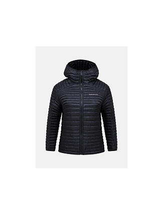 Dámska bunda PEAK PERFORMANCE W Monolight Synthetic Hood Jacket, čierna Dámska bunda PEAK PERFORMANCE W Monolight Synthetic Hood Jacket, čierna
