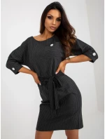 Dámske šaty LK SK 507724 tmavo šedé