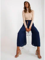 Dámske nohavice TW SP BI 81733.14 tmavo modré