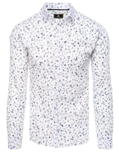 Pánska biela košeľa FashionStreet DX2435