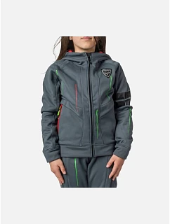 Bunda ROSSIGNOL Racing Jacket Junior – Black, čierna