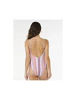 Dámske plavky RIP CURL Coastal Instinct Cheeky 1Pc, viacfarebné Dámske plavky RIP CURL Coastal Instinct Cheeky 1Pc, viacfarebné