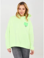 Mikina MJ BL H2587.82 fluo zelená Mikina MJ BL H2587.82 fluo zelená