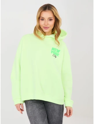 Mikina MJ BL H2587.82 fluo zelená Mikina MJ BL H2587.82 fluo zelená