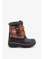 Detské snežnice so suchým zipsom Lee Cooper Camel