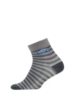 Gatta 224.N59, G24.N59 Cottoline Woisenne chlapčenské vzorované ponožky 21-26 Gatta 224.N59, G24.N59 Cottoline Woisenne chlapčenské vzorované ponožky 21-26