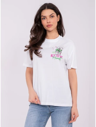 Tričko D12022AH02645Y biele Tričko D12022AH02645Y biele