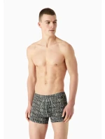 Pánske boxerky 112074 3F508 03348 šedé so vzorom - Emporio Armani Pánske boxerky 112074 3F508 03348 šedé so vzorom - Emporio Armani
