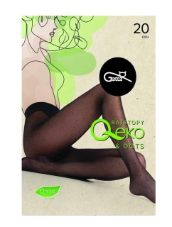 Gatta Q-Eko&Dots pančuchy 20 den 5-XL