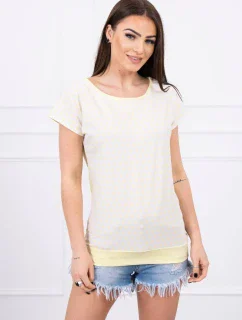 Blúzka hviezdy žltá