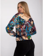 Blúzka DHJ BZ 6550 3.14P tmavo modrá