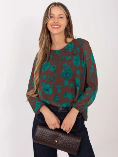 Blúzka DHJ BZ 8643 1.37P tmavohnedá