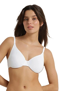 Dámska podprsenka s kosticami DIM INVISIBLE UNDERWIRE FULL CUP BRA - DIM - biela