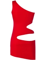 Šaty V-9249 červené - Axami