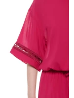 Dámska plážová košeľa 262732 4R338 01975 Cherry - Emporio Armani