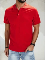 FashionStreet pánska červená polokošeľa PX0515 FashionStreet pánska červená polokošeľa PX0515