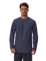 Pánske pyžamo 41913 Herb light blue - HENDERSON