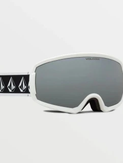 Snowboardové okuliare Volcom MIGRATIONS WHITE RERUN/SILVER CHROME (VG0022116)