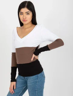 Blúzka RV BZ 8429.35X biela a čierna