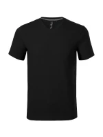 Tričko s výstrihom do V Action pánske čierne