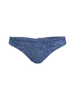 Dámske tangá 000QF6397E CKO modré - Calvin Klein