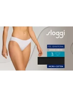 Dámske nohavičky Feel Sensational Tai - BLACK - čierne 0004 - SLOGGI Dámske nohavičky Feel Sensational Tai - BLACK - čierne 0004 - SLOGGI