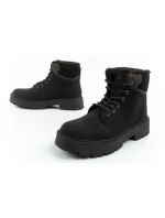 Topánky O'neill zimné trappery dámske členkové topánky zateplené módne čierne dámske