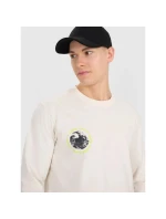 Pánske tričko s potlačou Regular Longsleeve 4F 4FWSS25TLONM392-11S pánske