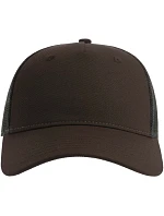 Atlantis Headwear Zion 5-panelová truckerová čiapka 33.0120 hnedá/čierna Atlantis Headwear Zion 5-panelová truckerová čiapka 33.0120 hnedá/čierna