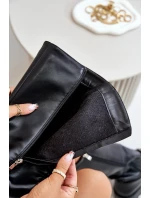 Ocieplane Kozaki Damskie Na Zamek Eko Skórzane Czarne Tialethe