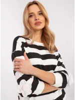 Blúzka RV BZ A430.60 čierna a biela
