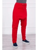 Súprava vrecovitých nohavíc červená Súprava vrecovitých nohavíc červená