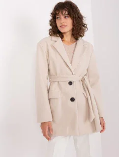 Kabát TW CZ BI 2022320.01X svetlo béžová