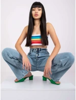 Džínsové nohavice MR SP 357.04P modrá